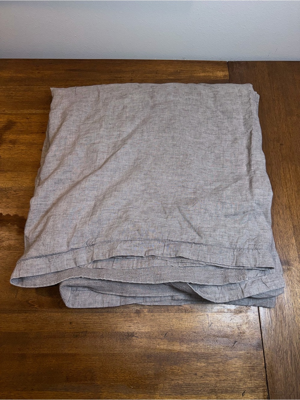 HOTEL COLLECTION FULL/QUEEN DUVET COVER 100% LINEN